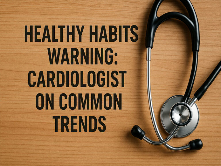 Healthy Habits Warning
