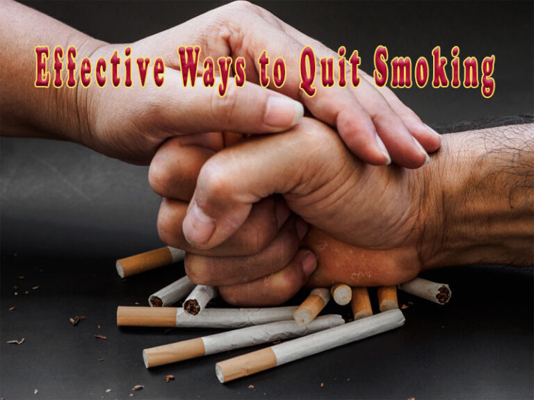 Effective Ways to Quit Smoking